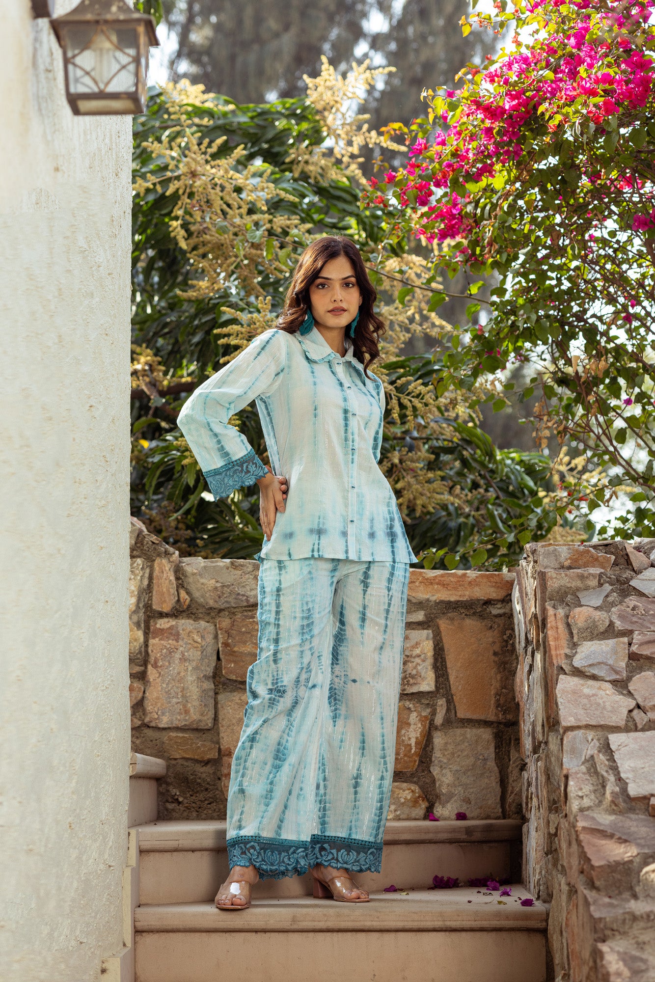 Aasmani Lehar Co-Ord Set