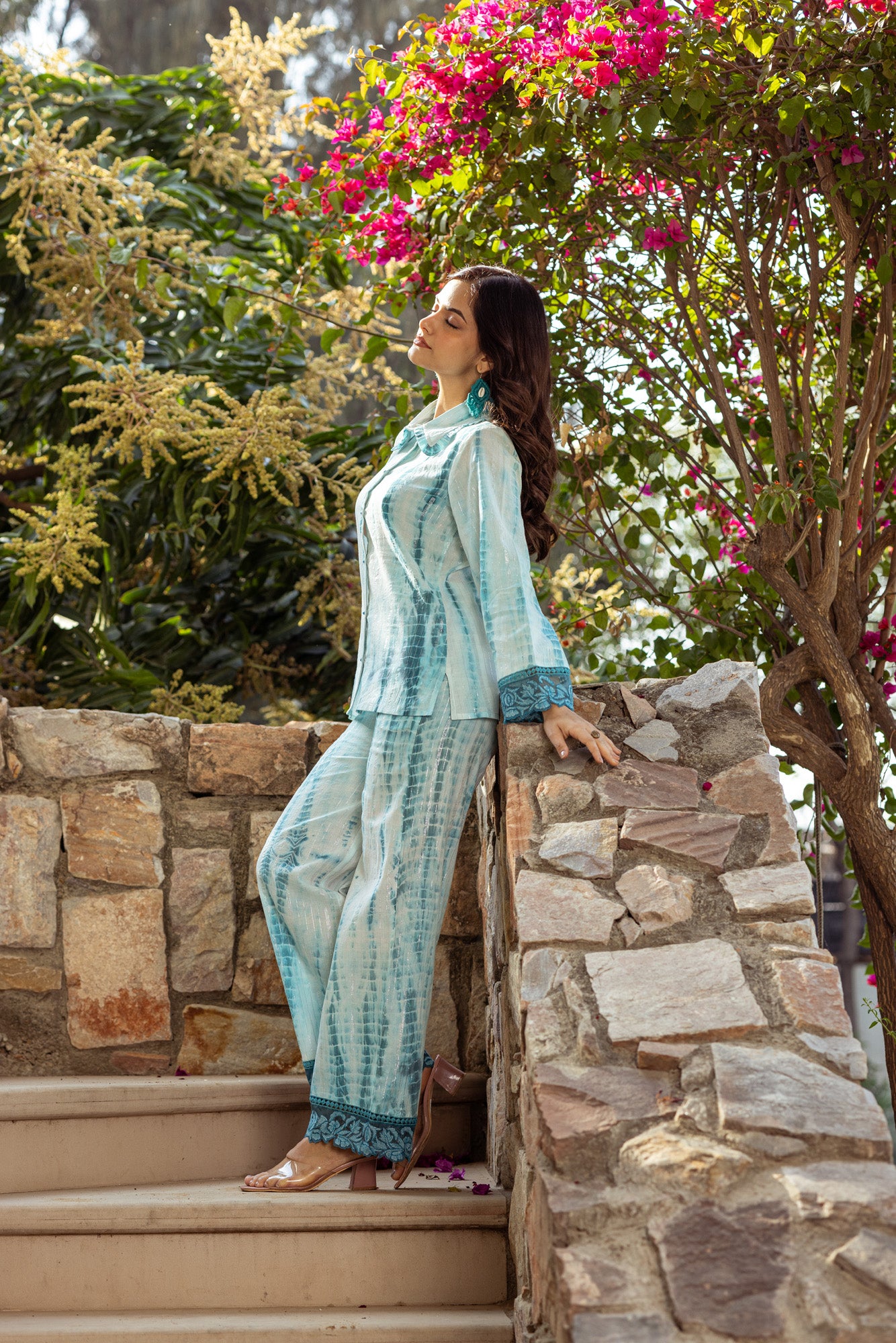 Aasmani Lehar Co-Ord Set