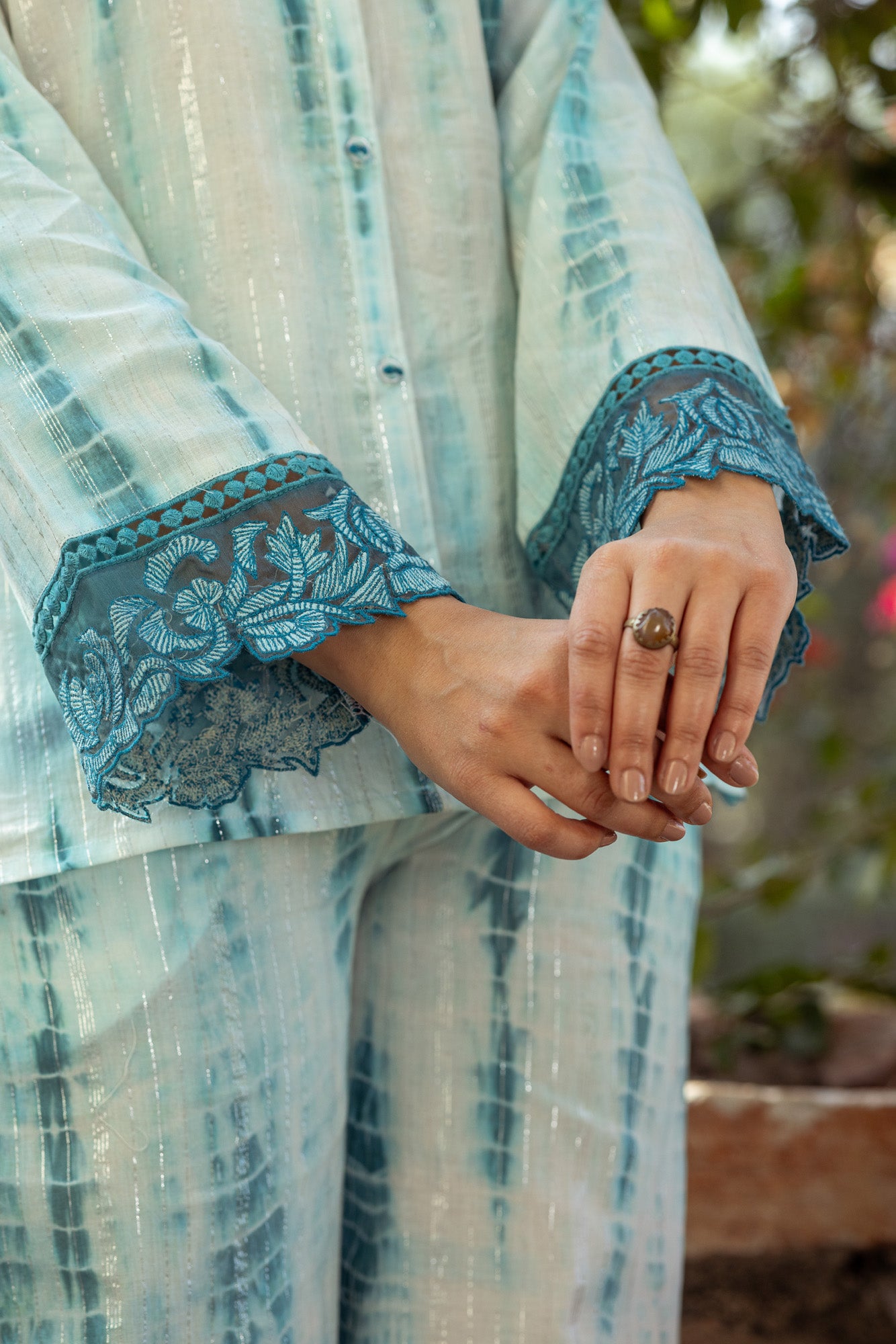 Aasmani Lehar Co-Ord Set