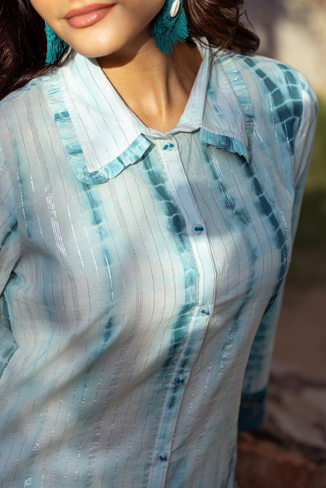 Aasmani Lehar Co-Ord Set