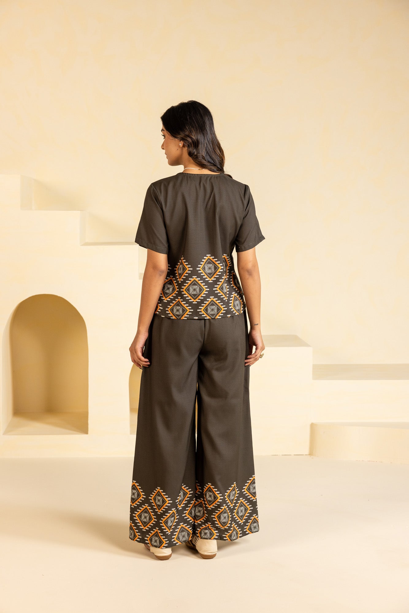 Dark Brown Co-ord Set