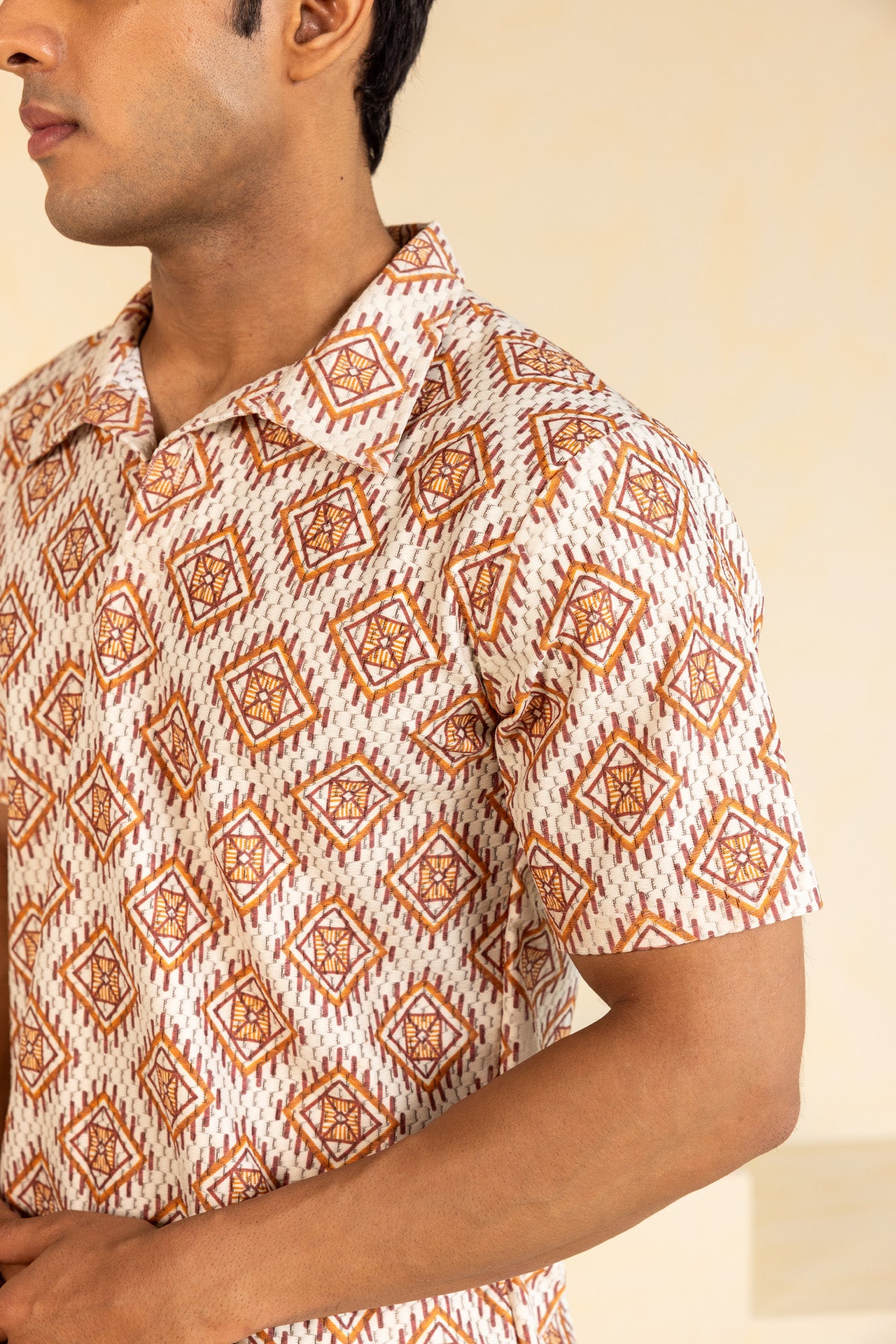 Ikat Printed T-Shirt