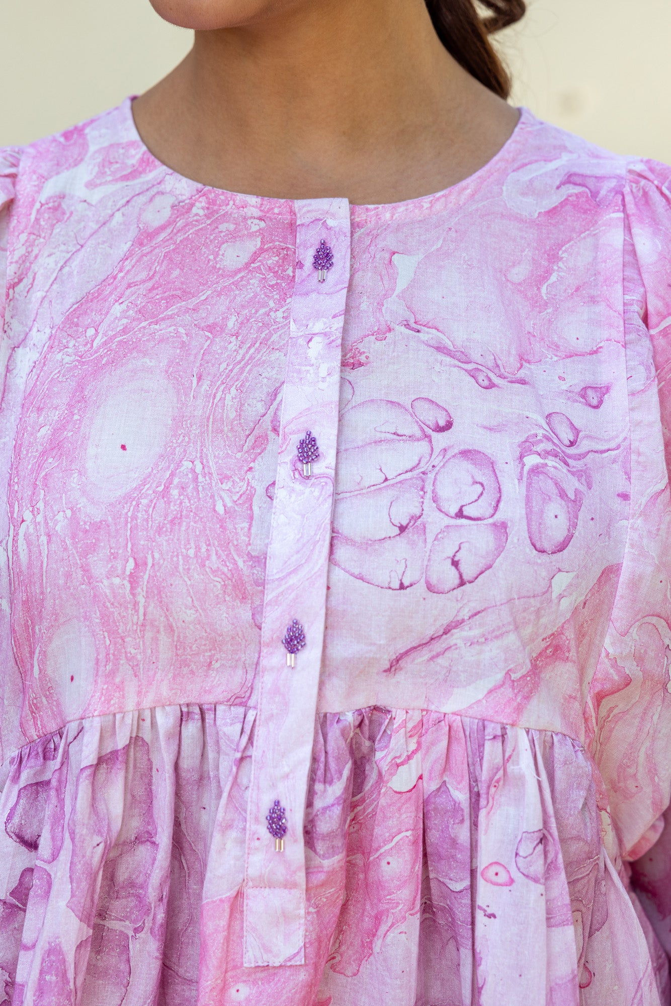 Khwaab E Ishq Pink Top