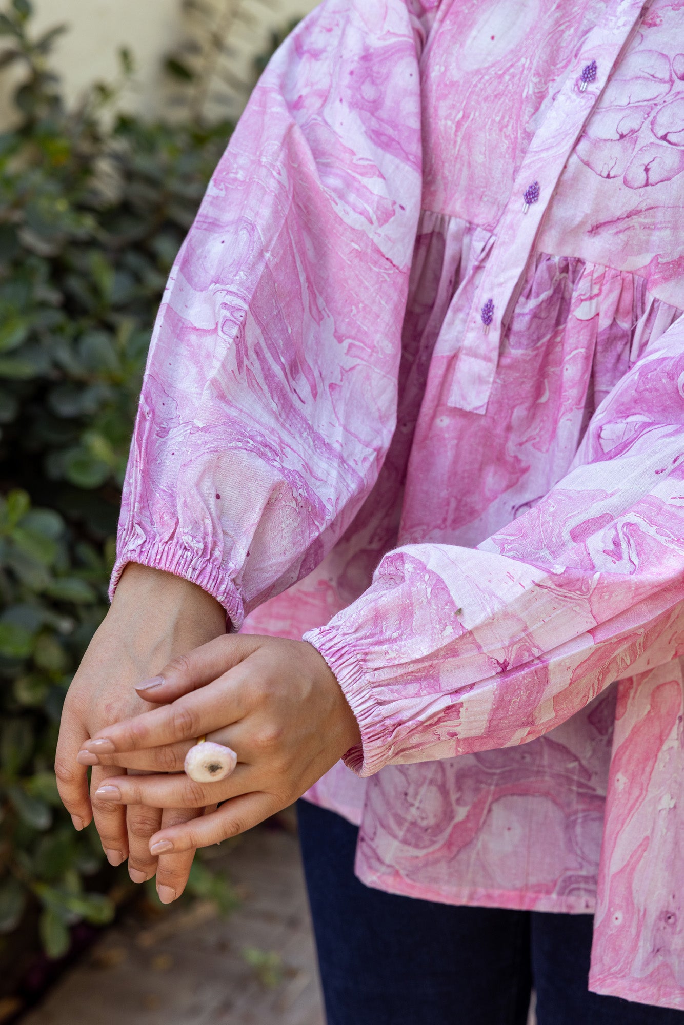 Khwaab E Ishq Pink Top