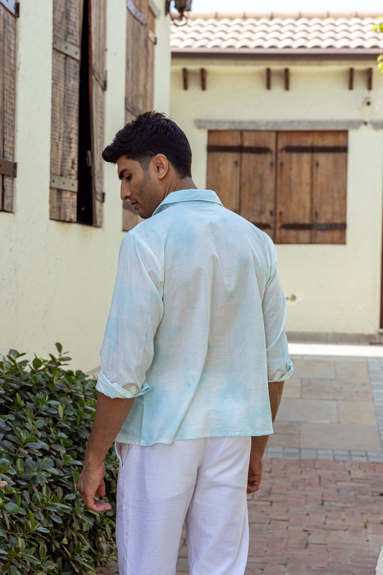 Aasmani Rang Mens Shirt