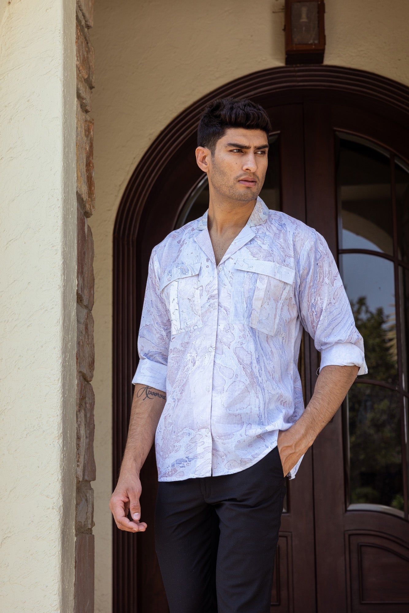 Khwaab E Ishq Double Pocket Shirt