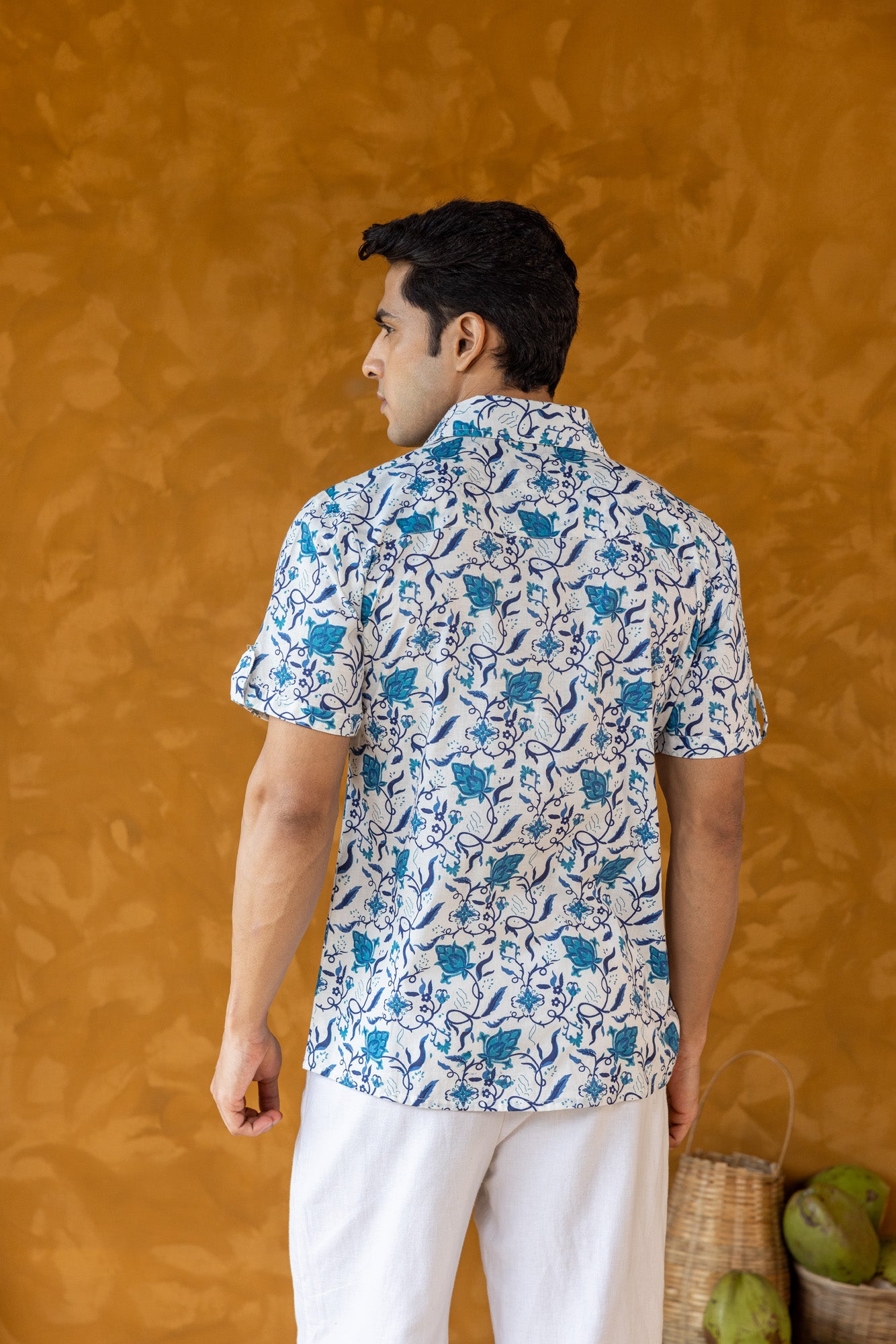 Azure Printed Shirt