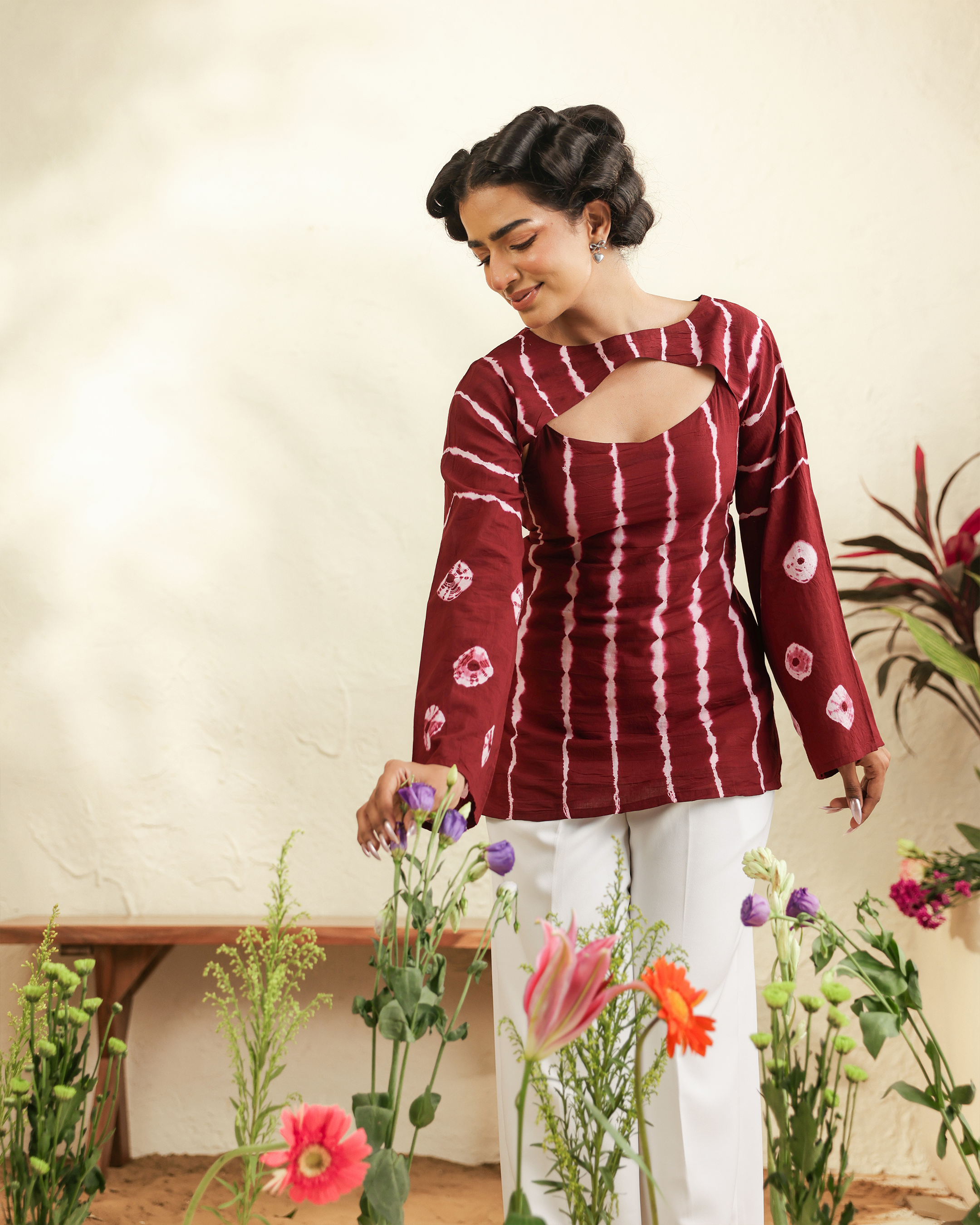 Wine Sculpt Statement Top