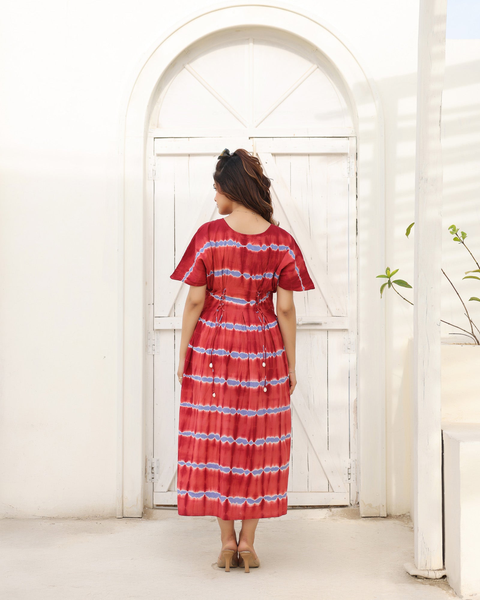 Scarlet Breeze Tie-Dye Maxi Dress