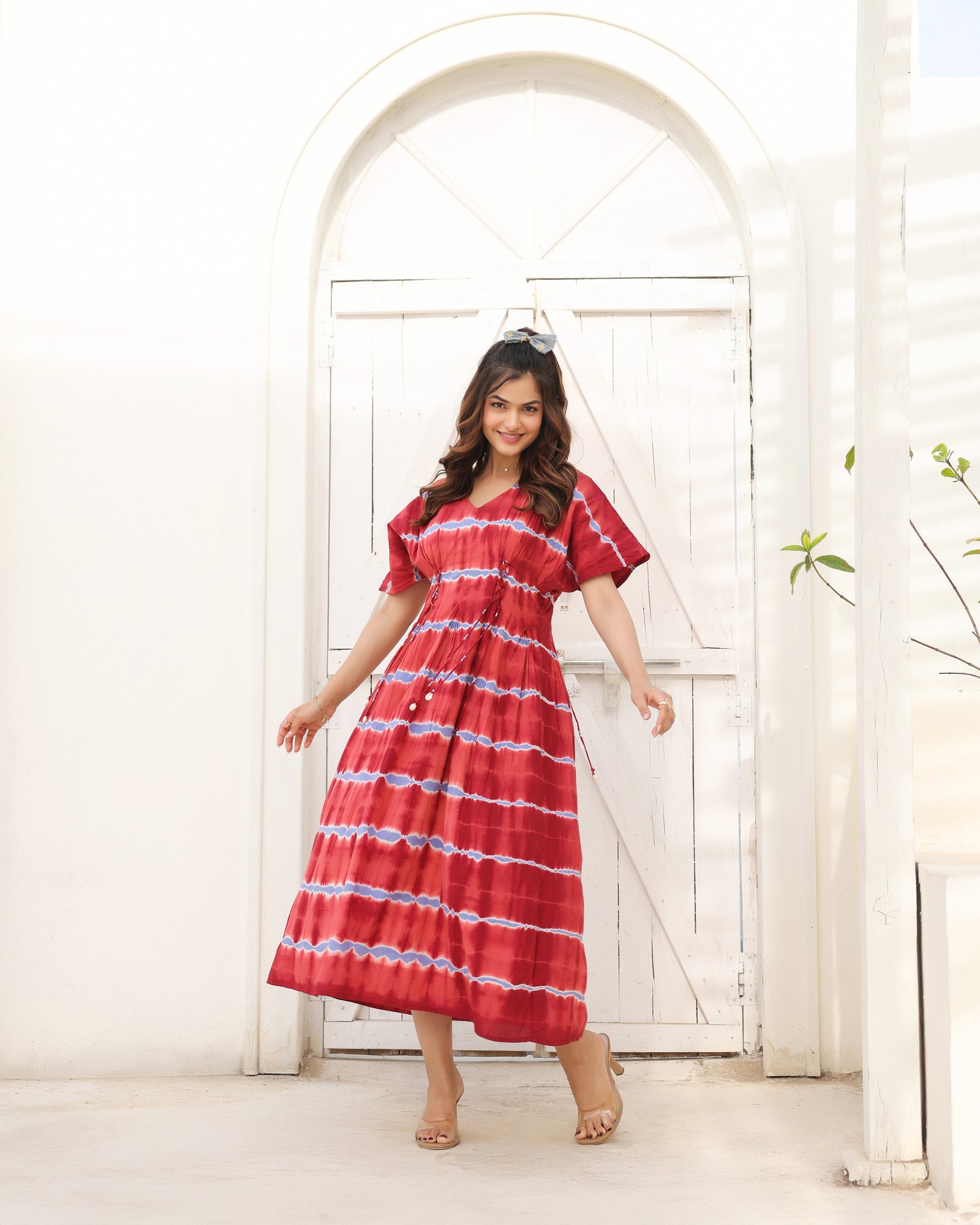 Scarlet Breeze Tie-Dye Maxi Dress