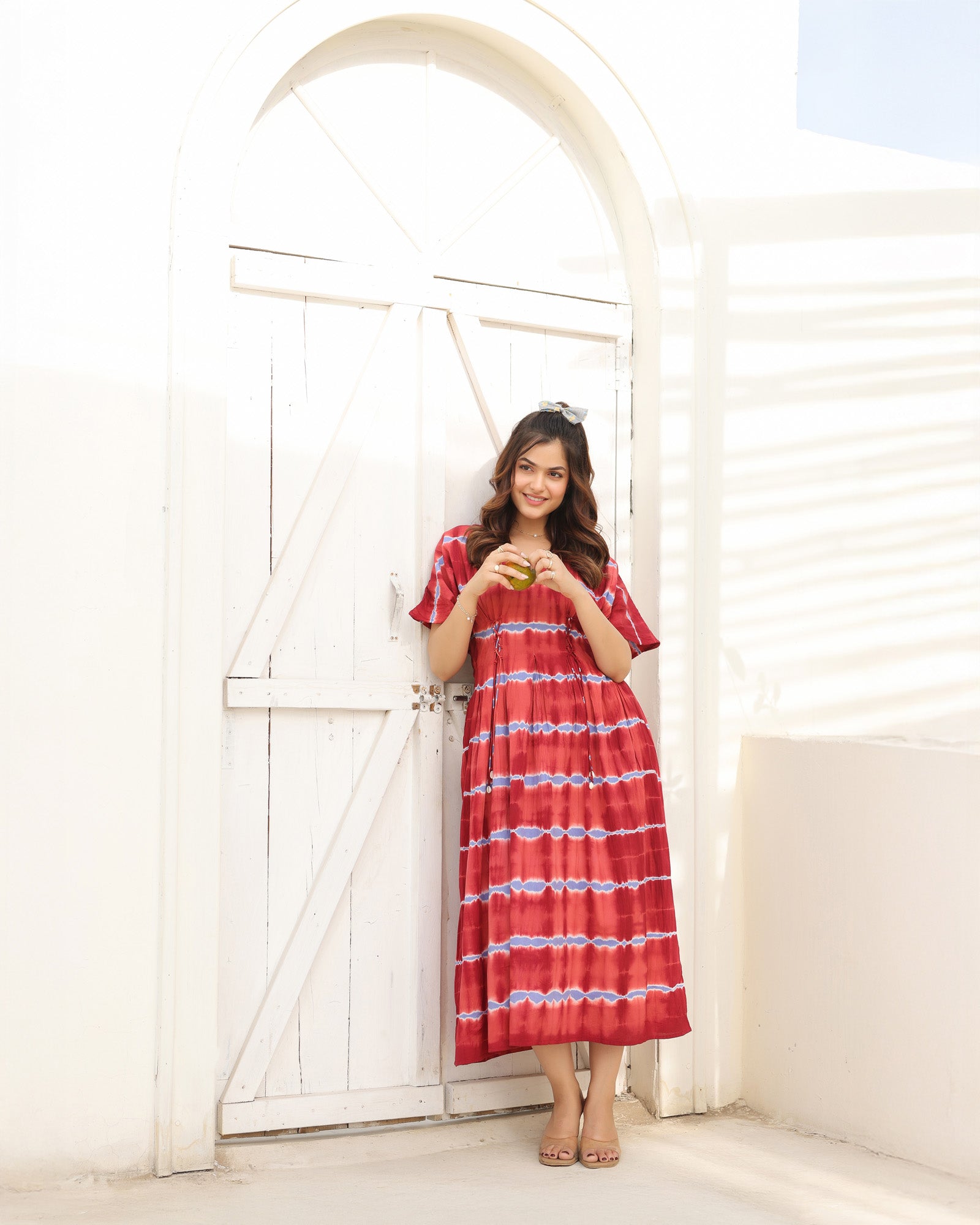 Scarlet Breeze Tie-Dye Maxi Dress