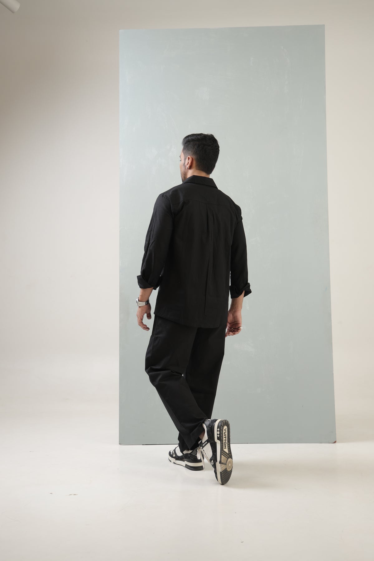 Mens Obsidian Black Signature Co-Ord Set
