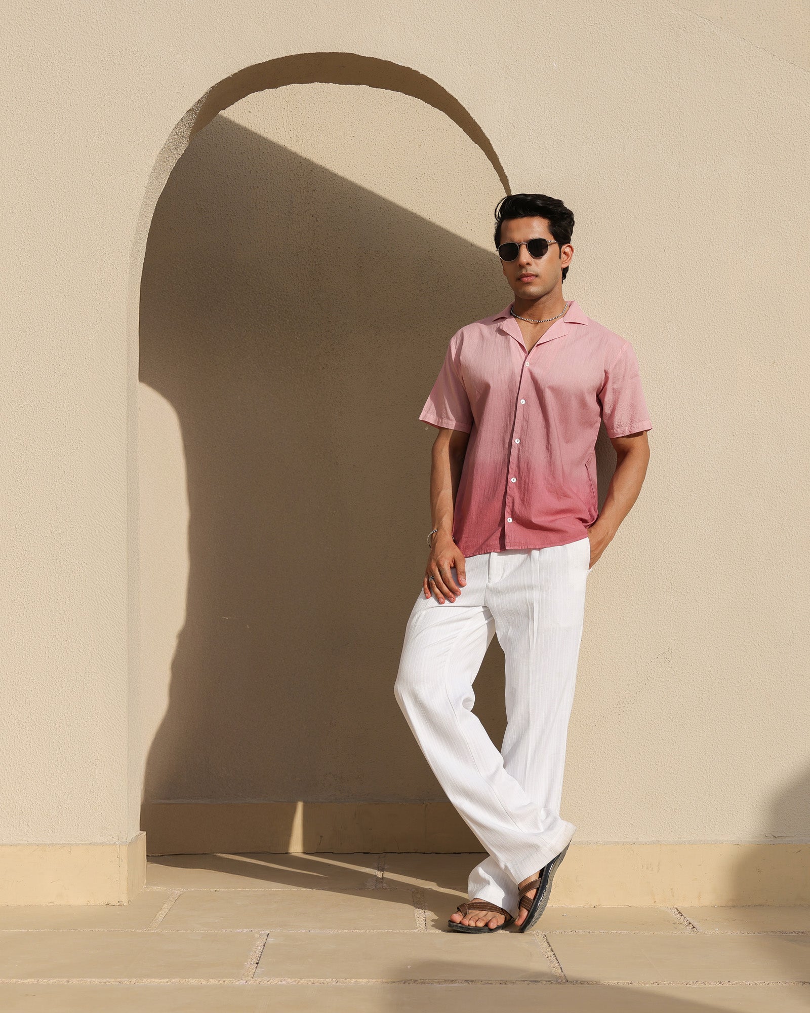 Blush Pink Ombre Shirt