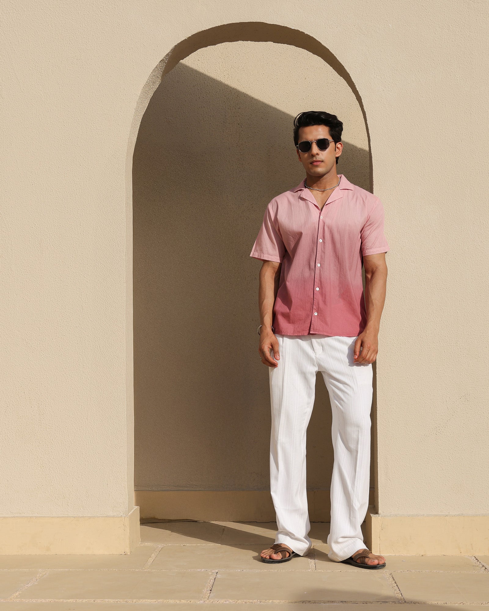 Blush Pink Ombre Shirt