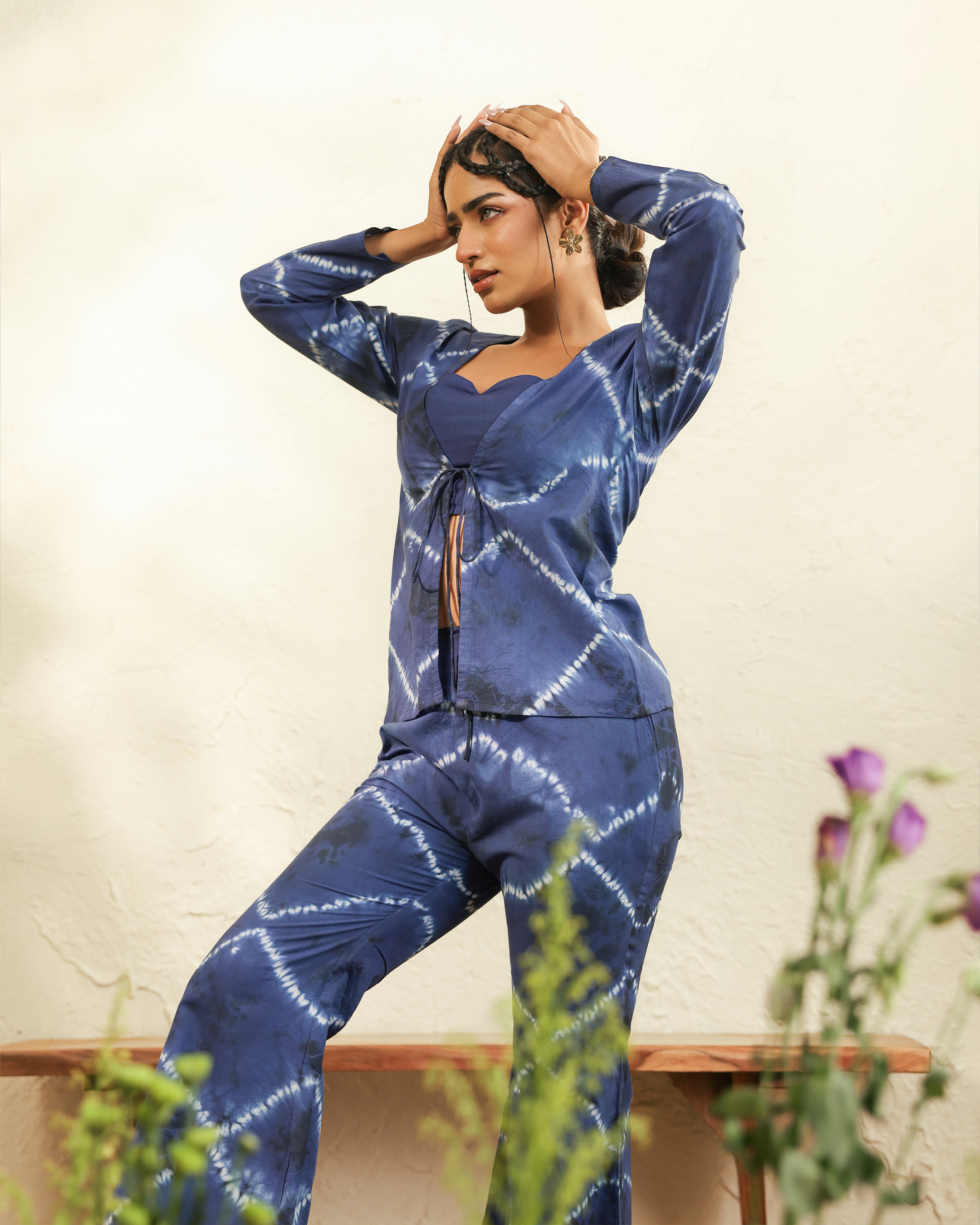 Indigo Wave Co-Ord Set