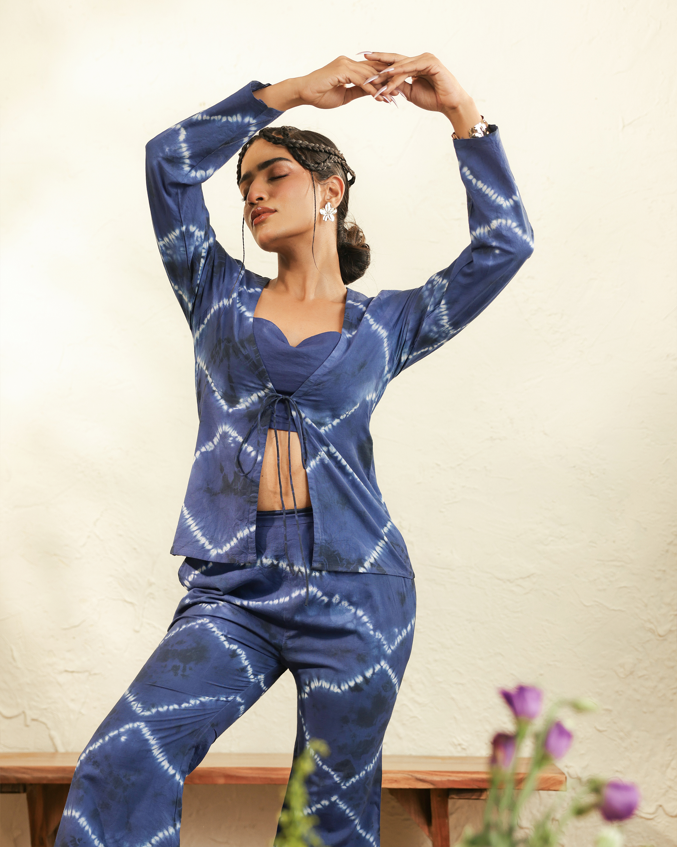 Indigo Wave Co-Ord Set