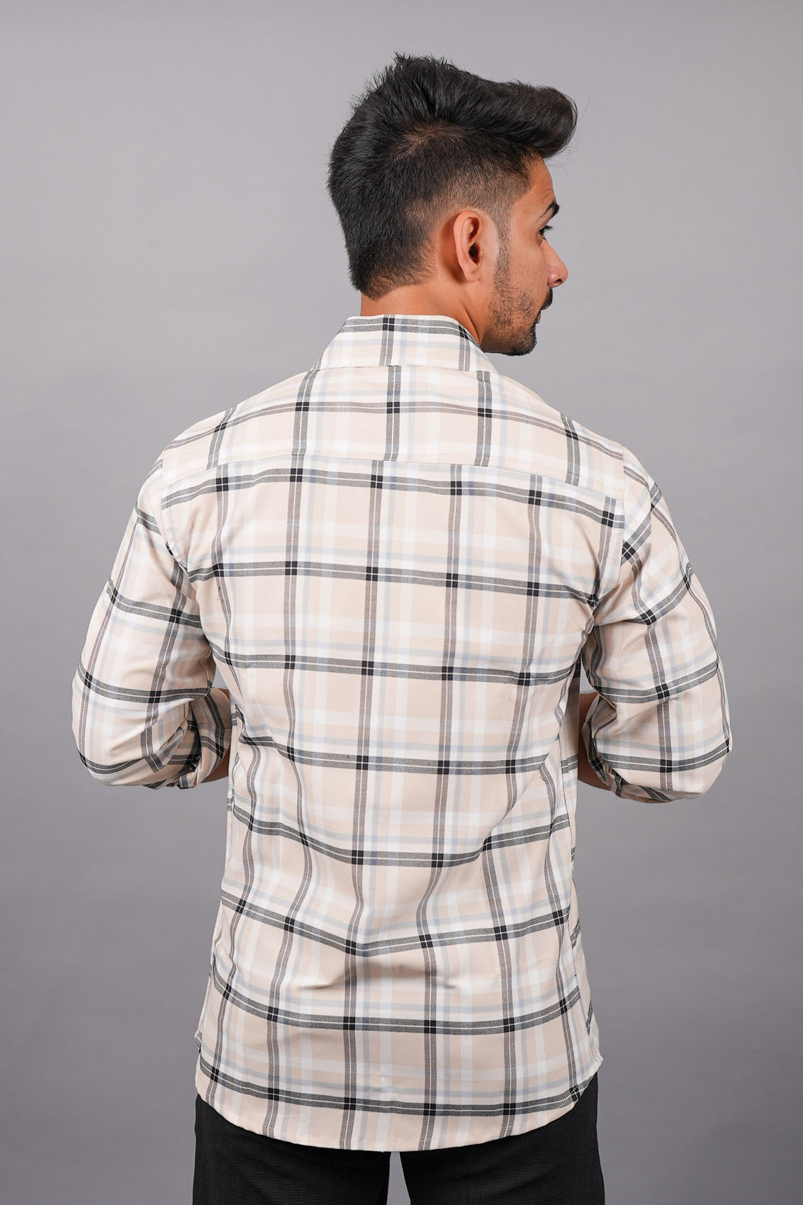 Casual Checks Cotton Shirt