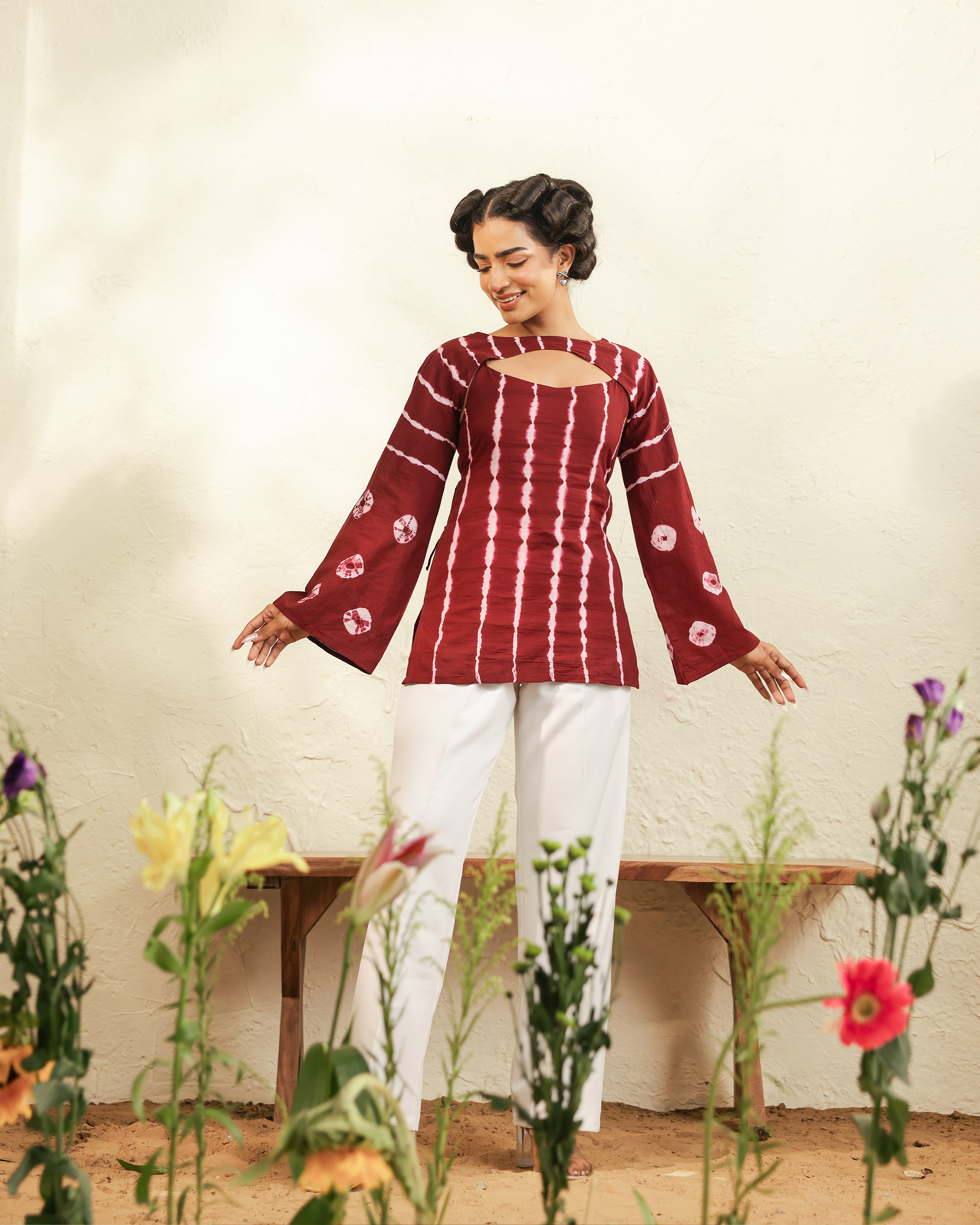 Wine Sculpt Statement Top