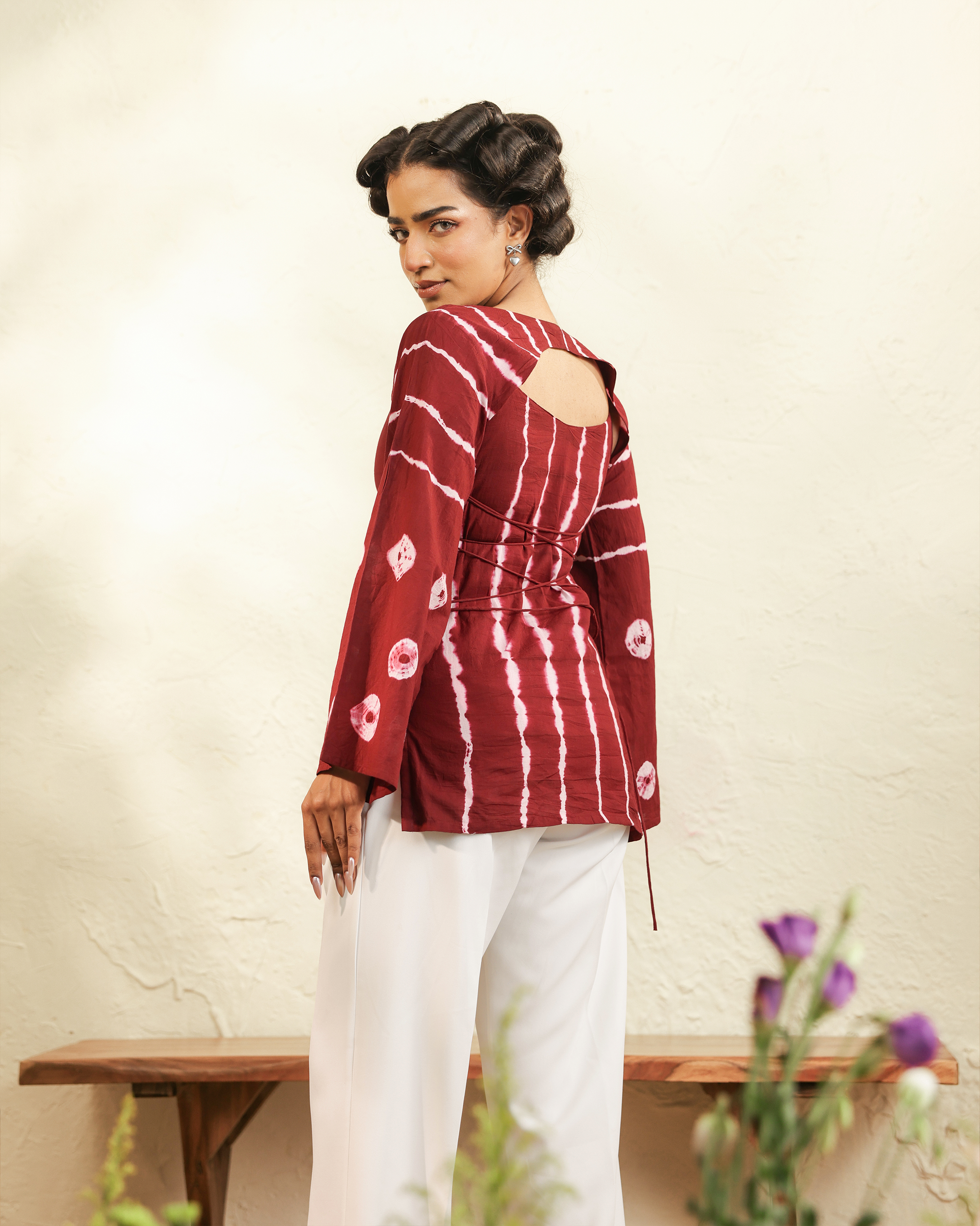 Wine Sculpt Statement Top