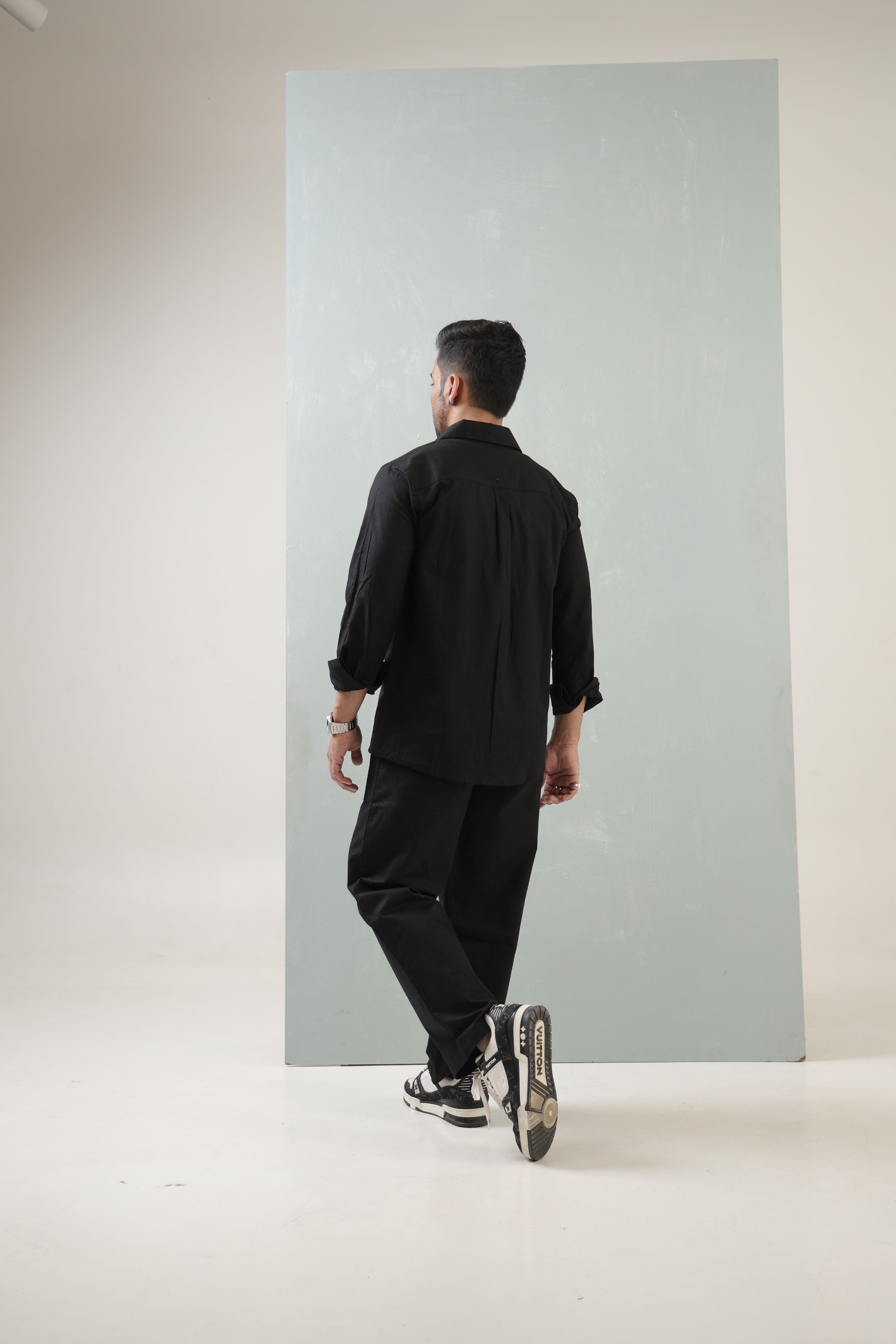 Mens Obsidian Black Signature Co-Ord Set