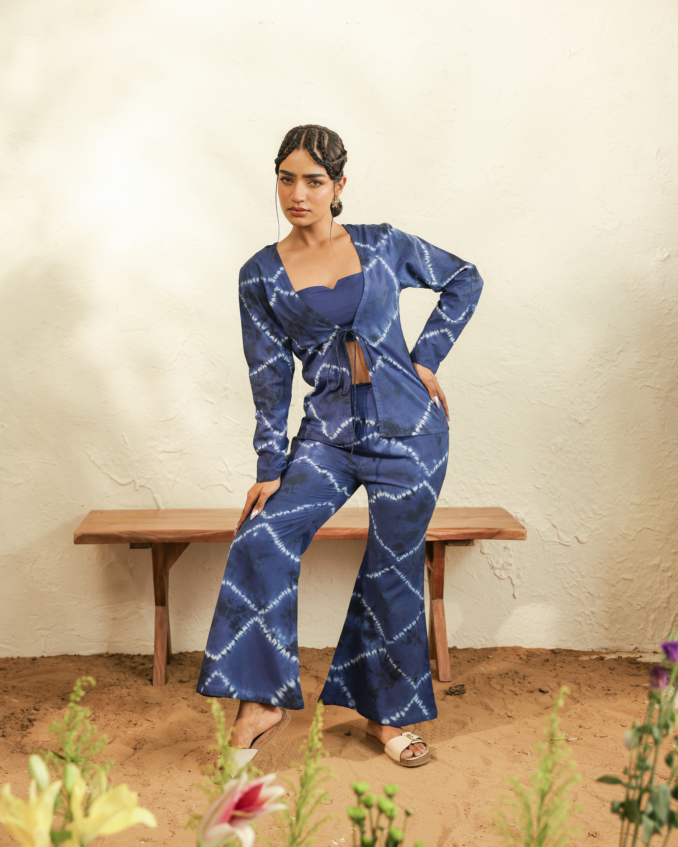 Indigo Wave Co-Ord Set