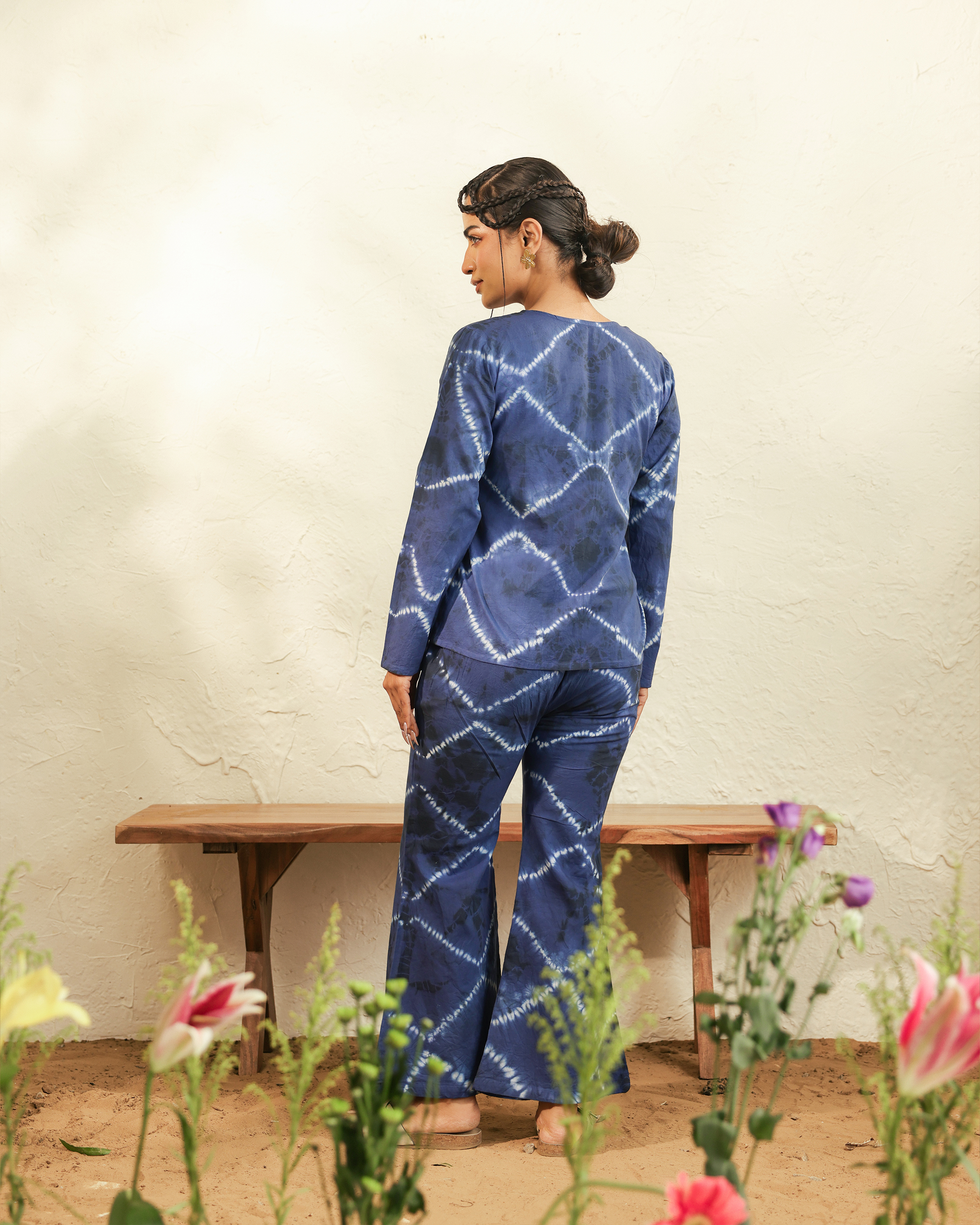 Indigo Wave Co-Ord Set